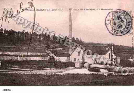 Ville de CHAMARANDESCHOIGNES, carte postale ancienne