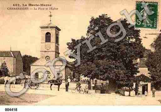 Ville de CHAMARANDESCHOIGNES, carte postale ancienne