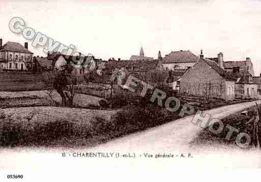 Ville de CHARENTILLY, carte postale ancienne