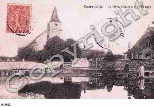Ville de CHARONVILLE, carte postale ancienne
