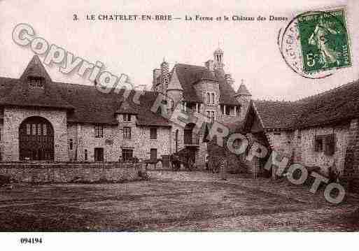 Ville de CHATELETENBRIE(LE), carte postale ancienne