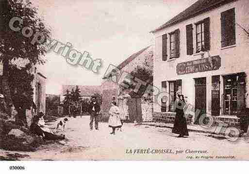 Ville de CHOISEL, carte postale ancienne