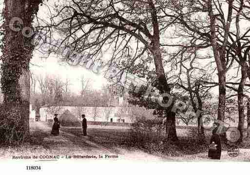 Ville de COGNAC, carte postale ancienne