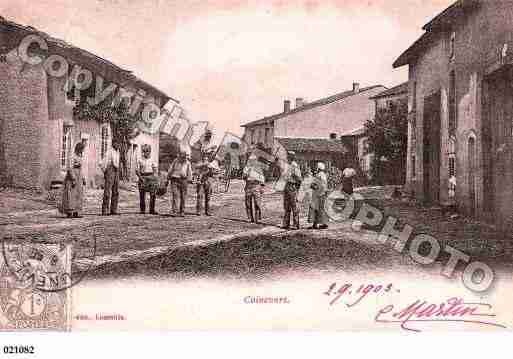 Ville de COINCOURT, carte postale ancienne