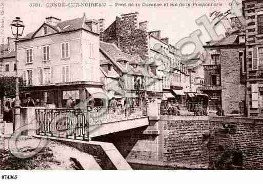 Ville de CONDESURNOIREAU, carte postale ancienne