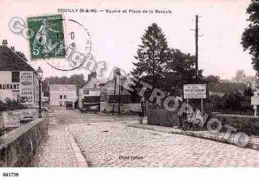 Ville de COUILLYPONTAUXDAMES, carte postale ancienne