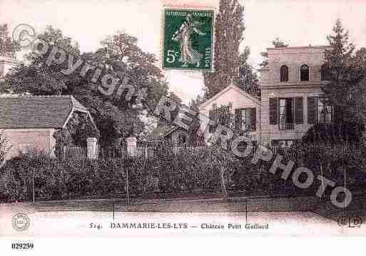 Ville de DAMMARIELESLYS, carte postale ancienne