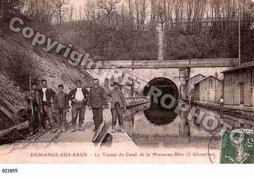 Ville de DEMANGEAUXEAUX, carte postale ancienne