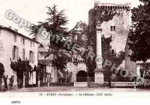 Ville de EYMET, carte postale ancienne