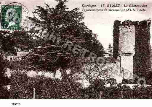 Ville de EYMET, carte postale ancienne