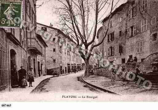 Ville de FLAYOSC, carte postale ancienne