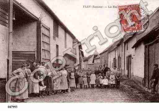 Ville de FLUY, carte postale ancienne Ville de FLUY, carte postale ancienne