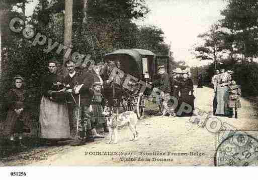 Ville de FOURMIES, carte postale ancienne