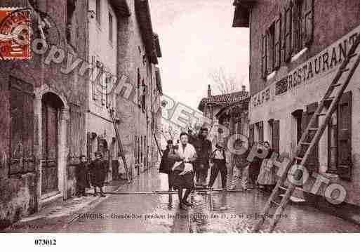 Ville de GIVORS, carte postale ancienne