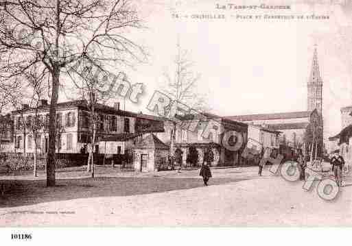 Ville de GRISOLLES, carte postale ancienne