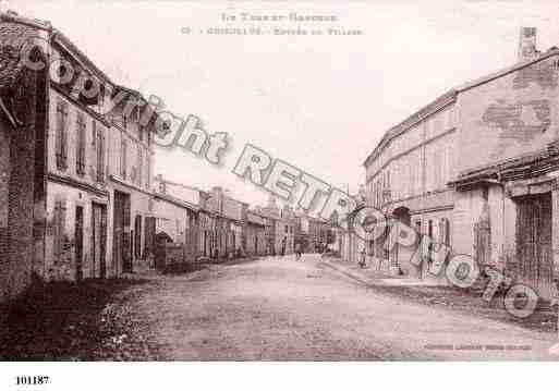 Ville de GRISOLLES, carte postale ancienne