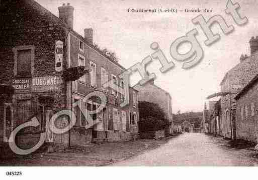 Ville de GUILLERVAL, carte postale ancienne