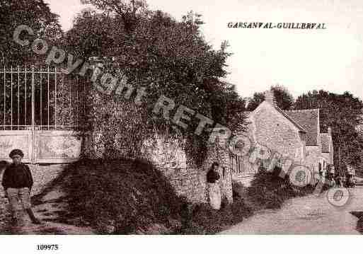 Ville de GUILLERVAL, carte postale ancienne Ville de GUILLERVAL, carte postale ancienne