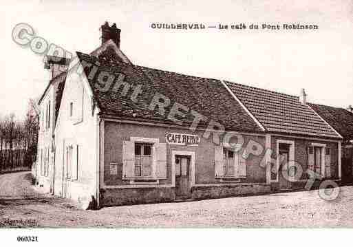 Ville de GUILLERVAL, carte postale ancienne Ville de GUILLERVAL, carte postale ancienne