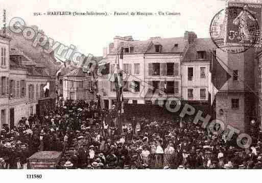 Ville de HARFLEUR, carte postale ancienne