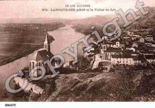 Ville de LAROQUEDESARCS, carte postale ancienne