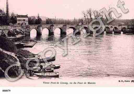 Ville de LIMAY, carte postale ancienne