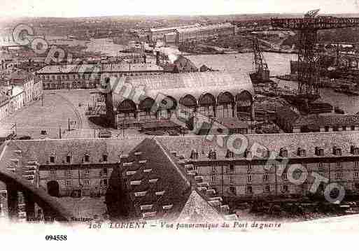 Ville de LORIENT, carte postale ancienne Ville de LORIENT, carte postale ancienne
