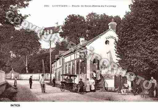 Ville de LOUVIERS, carte postale ancienne