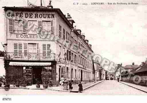 Ville de LOUVIERS, carte postale ancienne