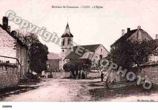 Ville de LUZYSURMARNE, carte postale ancienne