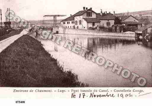 Ville de LUZYSURMARNE, carte postale ancienne