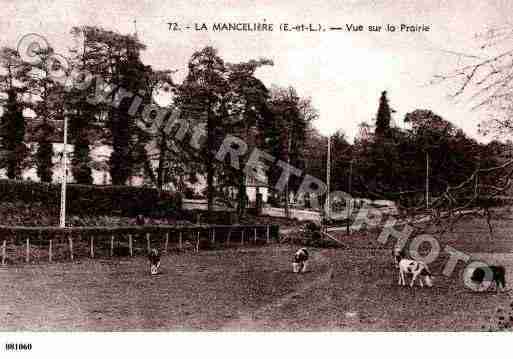 Ville de MANCELIERE(LA), carte postale ancienne