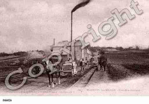 Ville de MAREUILLESMEAUX, carte postale ancienne