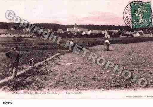 Ville de MAREUILLESMEAUX, carte postale ancienne