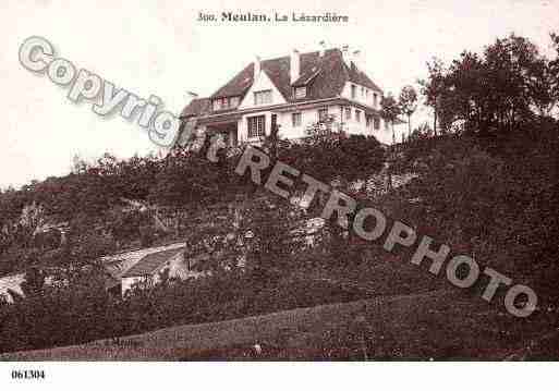 Ville de MEULAN, carte postale ancienne