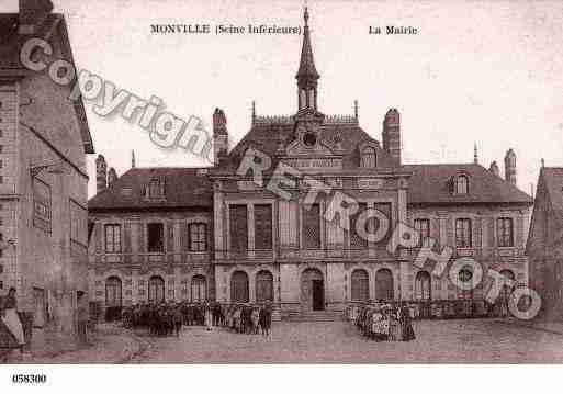 Ville de MONTVILLE, carte postale ancienne