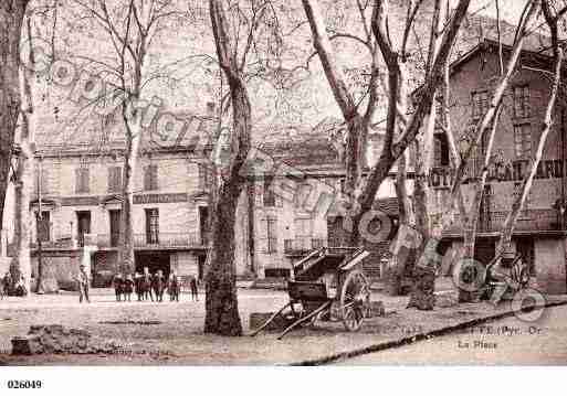 Ville de OLETTE, carte postale ancienne