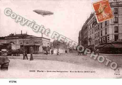 Ville de PARIS17, carte postale ancienne