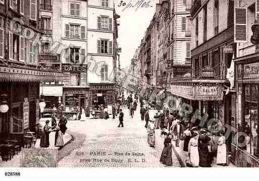 Ville de PARIS6, carte postale ancienne