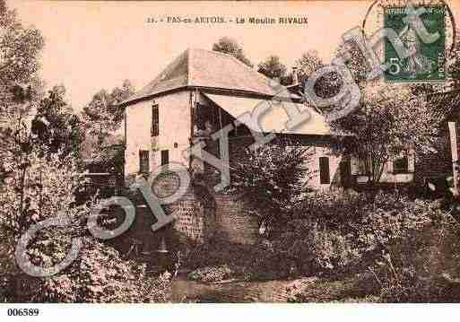 Ville de PASENARTOIS, carte postale ancienne