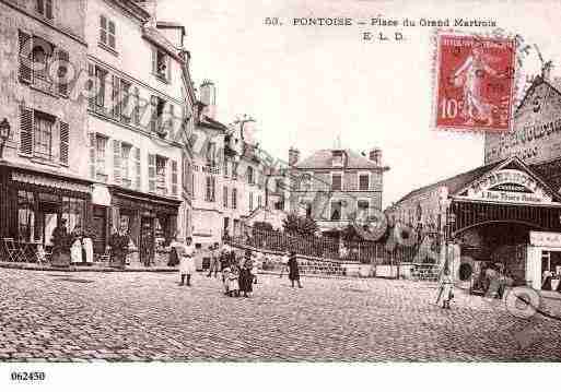 Ville de PONTOISE, carte postale ancienne