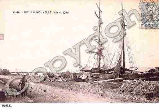 Ville de PORTLANOUVELLE, carte postale ancienne