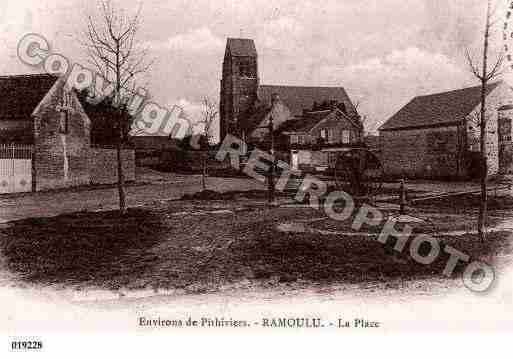 Ville de RAMOULU, carte postale ancienne Ville de RAMOULU, carte postale ancienne