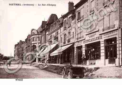 Ville de RETHEL, carte postale ancienne