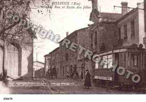 Ville de RILLIEUXLAPAPE, carte postale ancienne