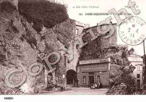 Ville de ROQUEBRUNECAPMARTIN, carte postale ancienne