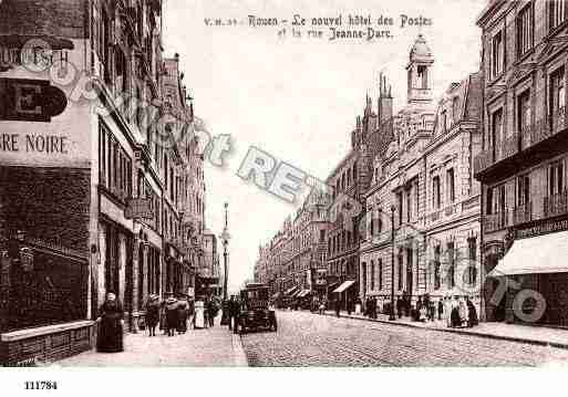 Ville de ROUEN, carte postale ancienne