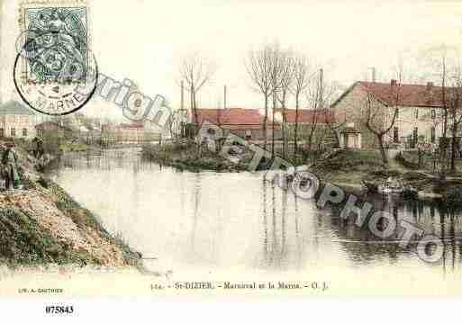 Ville de SAINTDIZIER, carte postale ancienne