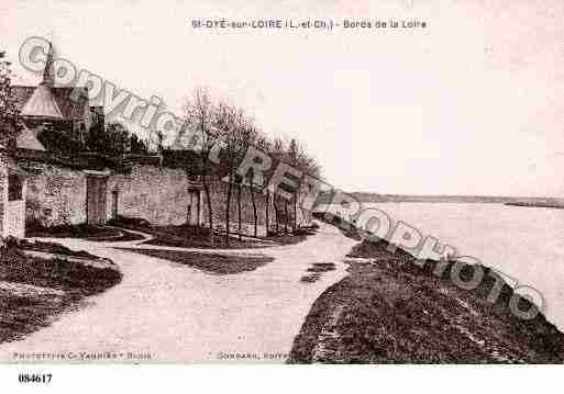 Ville de SAINTDYESURLOIRE, carte postale ancienne