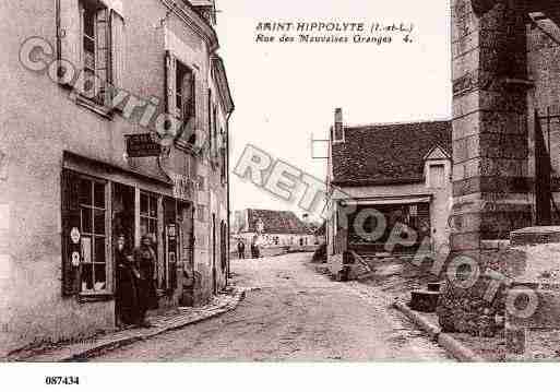 Ville de SAINTHIPPOLYTE, carte postale ancienne